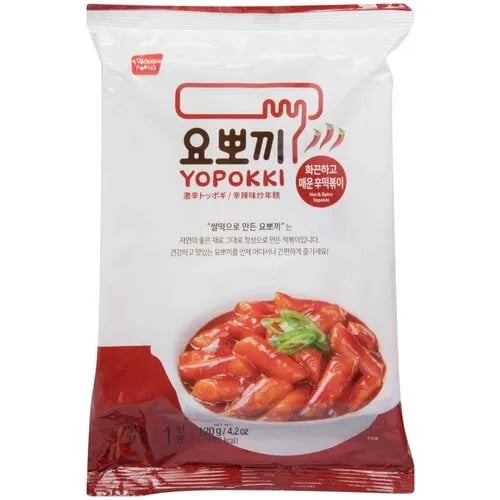 рисовые КЛЕЦКИ 120г с острым пряным соусом HOT&SPICY TOPOKKI — фото 1