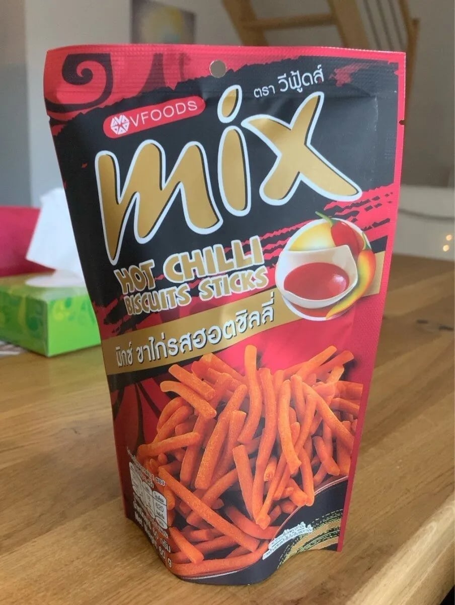 палочки хрустящие MIX 60г МИКС ЧИЛИ ПЕРЕЦ