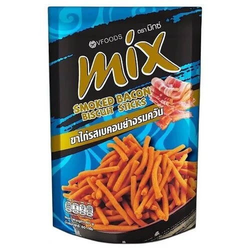 палочки хрустящие MIX 60г КОПЧЕНЫЙ БЕКОН — фото 1